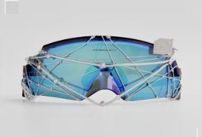 5a1ive 55555stuff Oakley shield sunglasses wrapped in aluminum wire